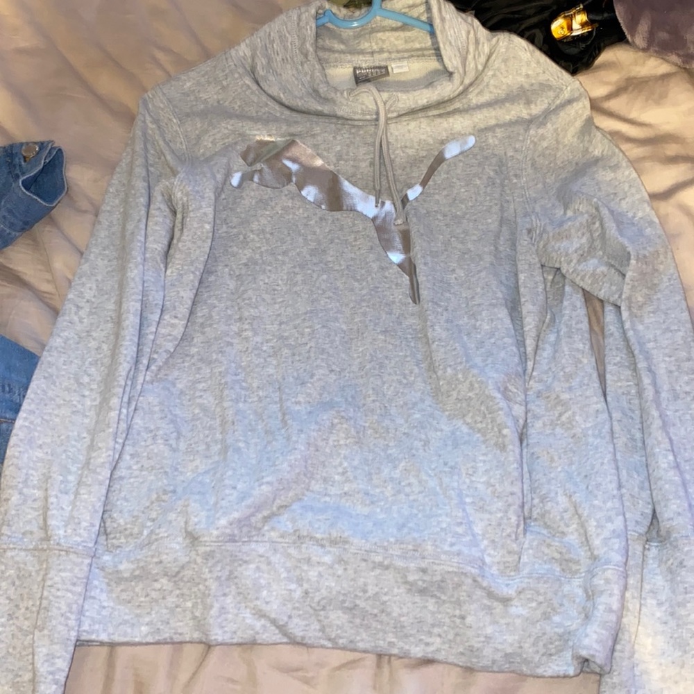 Gray Puma Sweater